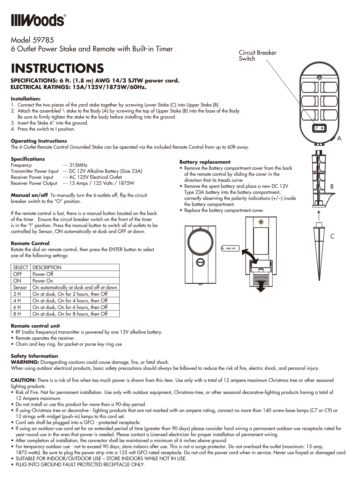 KAB Enterprise TR 014 User Manual