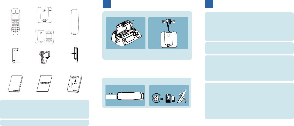 Philips XL6651C QUICK START GUIDE