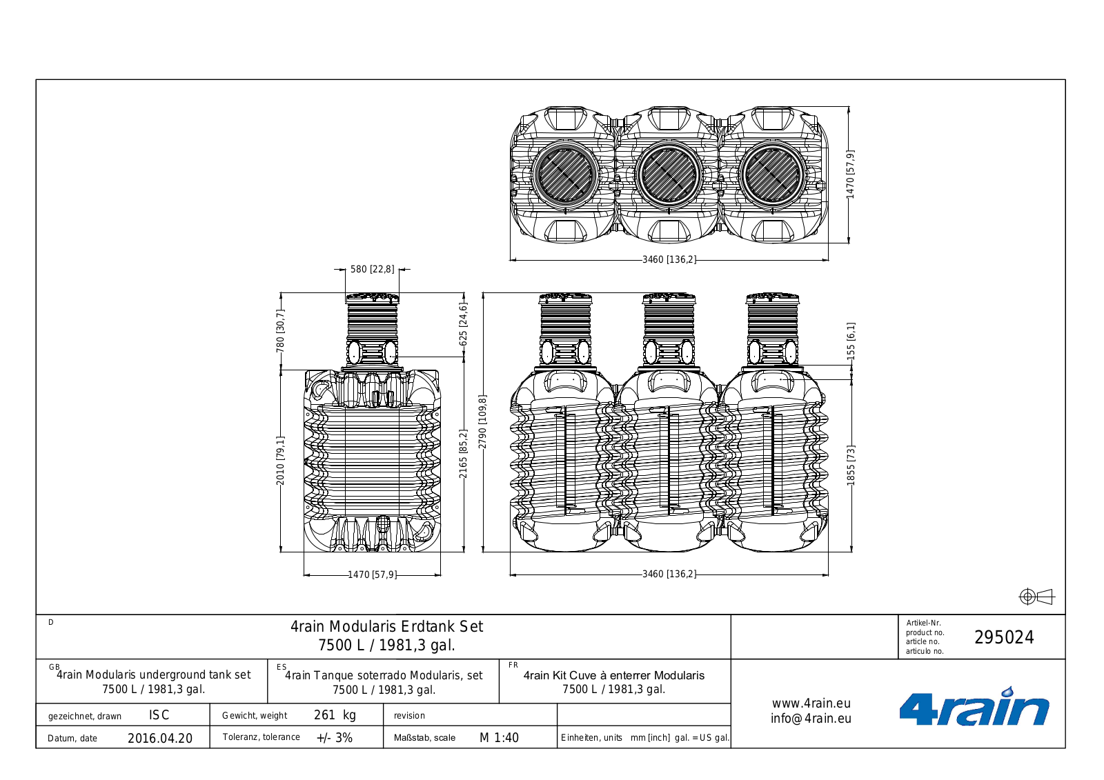 4rain 7500 L Service Manual