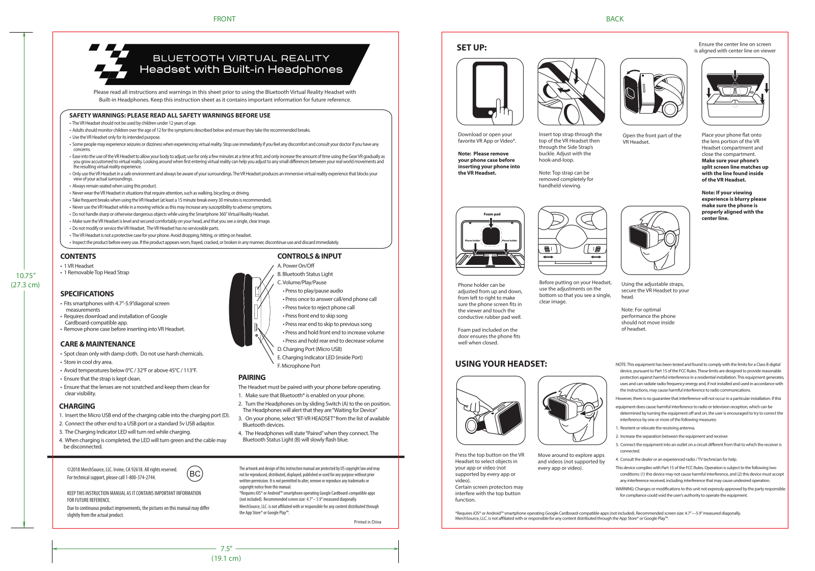 Eapply Technology YBLVRIA User Manual