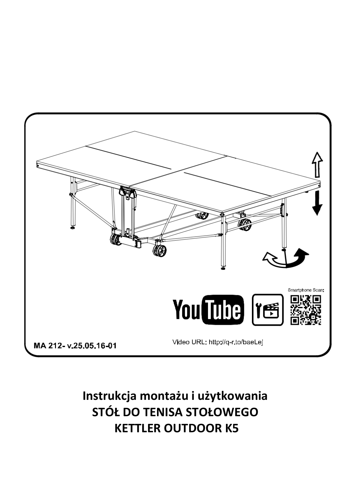 KETTLER Outdoor K5 User guide - ManualMachine.com