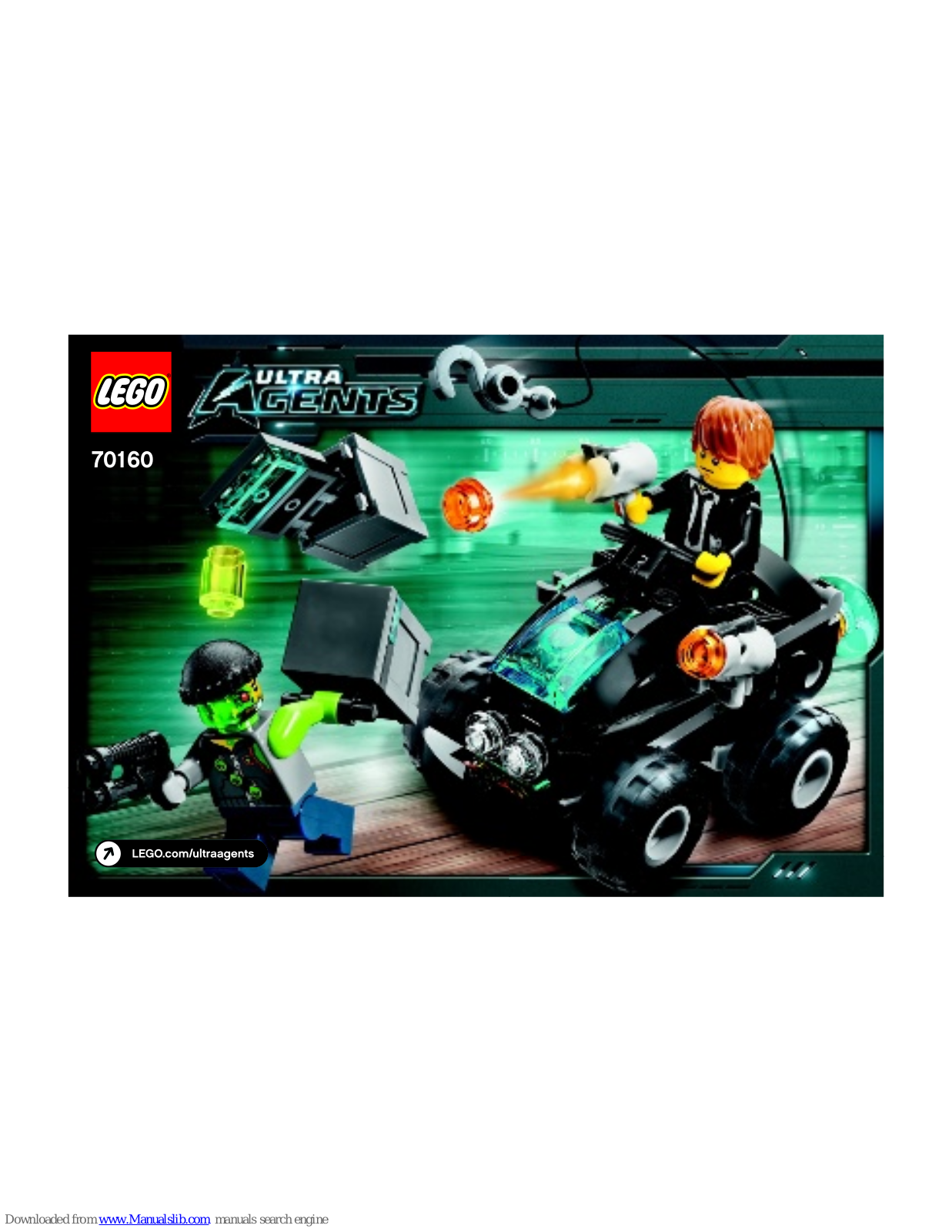 LEGO ultra agents 70160 Assembly Manual