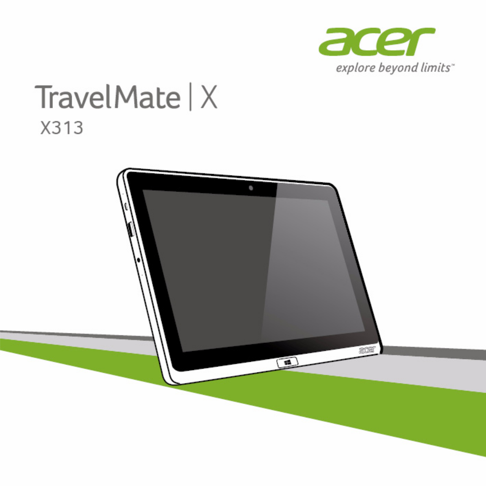 Acer TRAVELMATE X313-E, TRAVELMATE X313-M QUICK START GUIDE