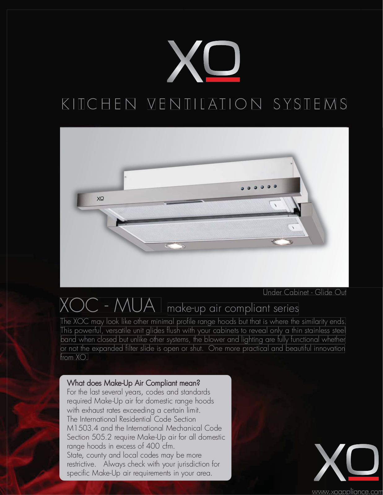 Xo Ventilation XOC24SMUA User Manual