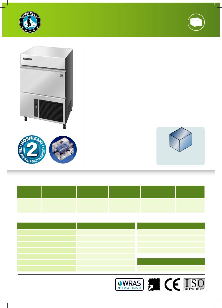 Hoshizaki IM-65NE-LM Datasheet