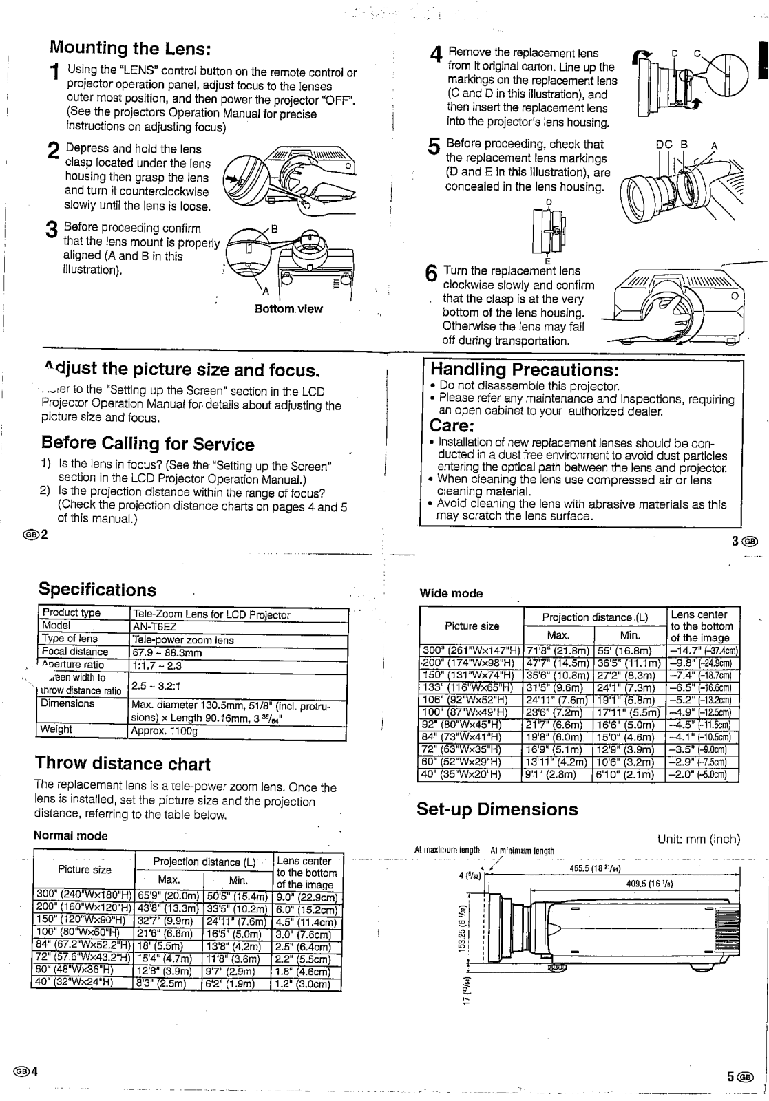 Sharp ANT6EZ User Manual