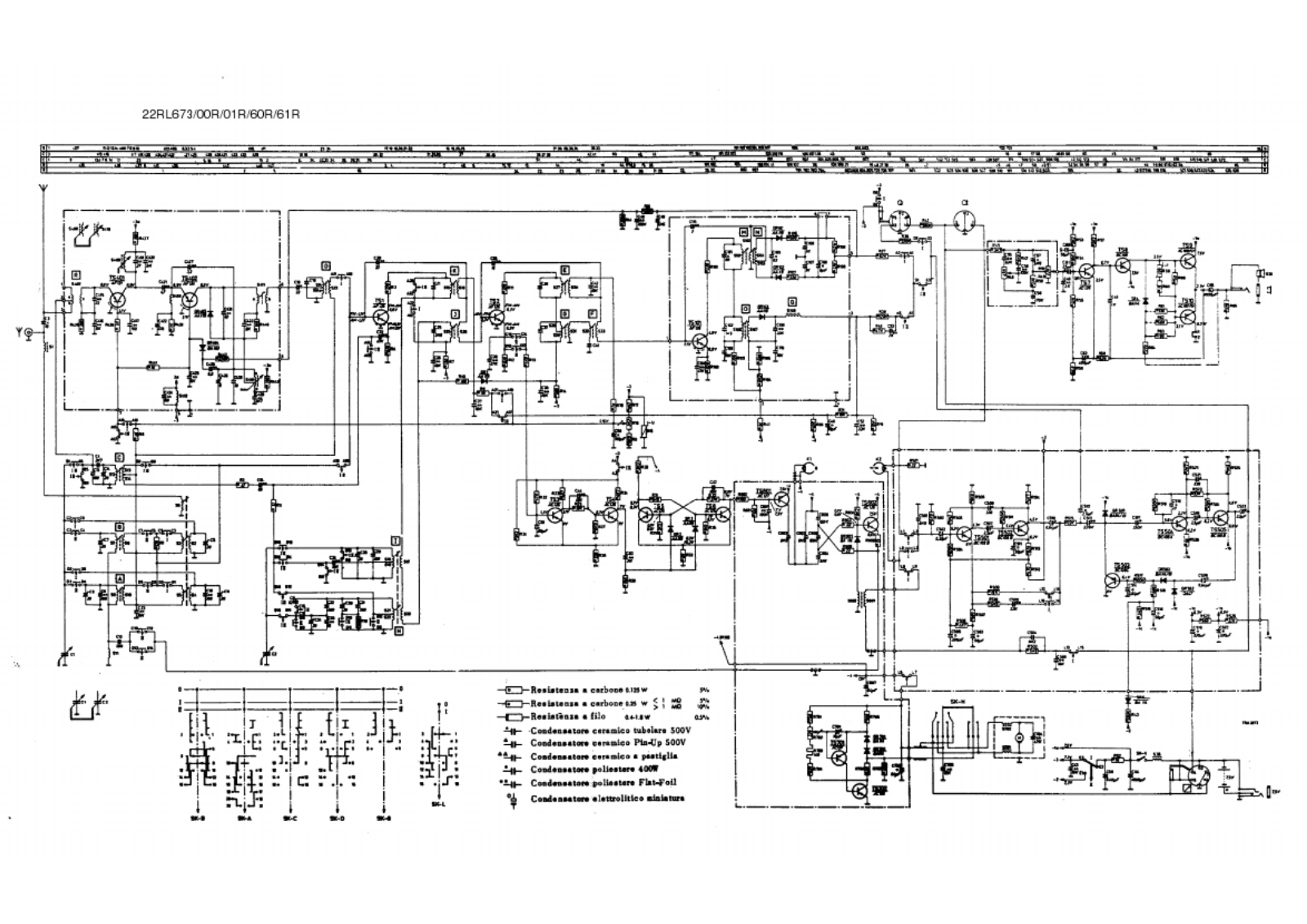 Philips 22rl673 schematic