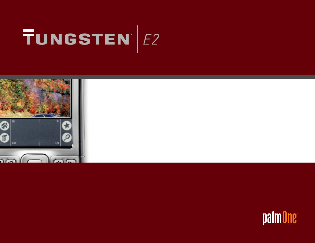 Palm Tungsten E2 User Manual