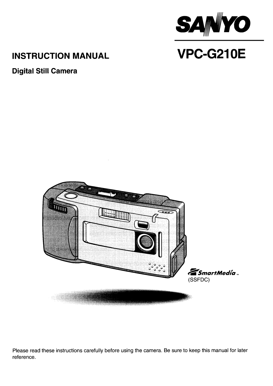 Sanyo VPC-G210E Instruction Manual