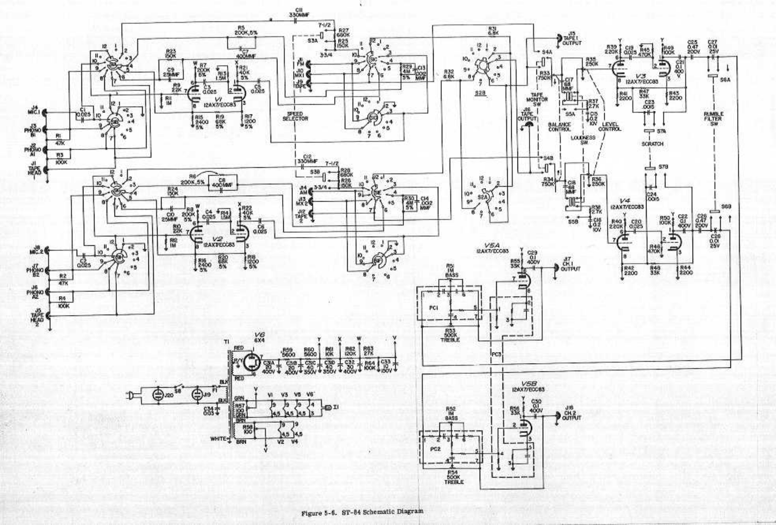 Eico st84 schematic