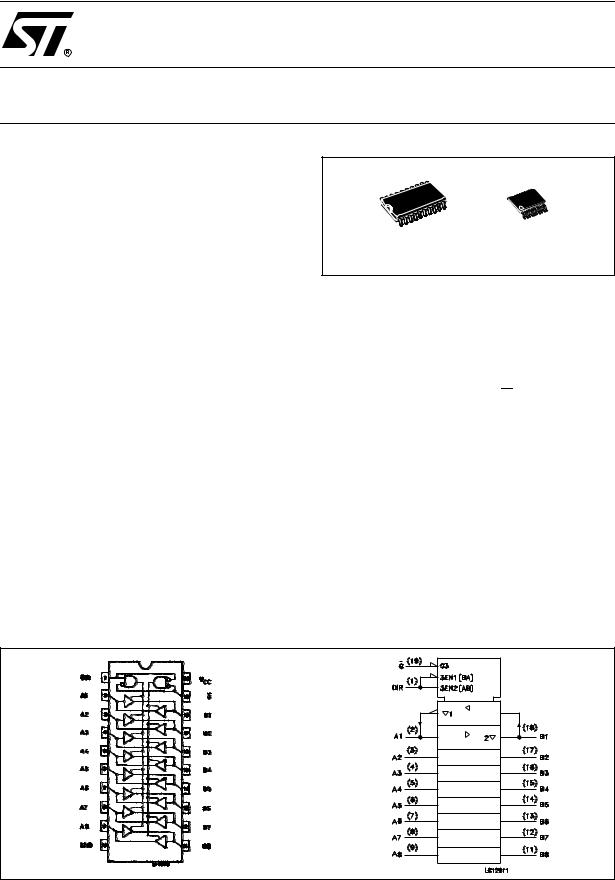 ST 74LVX245 User Manual