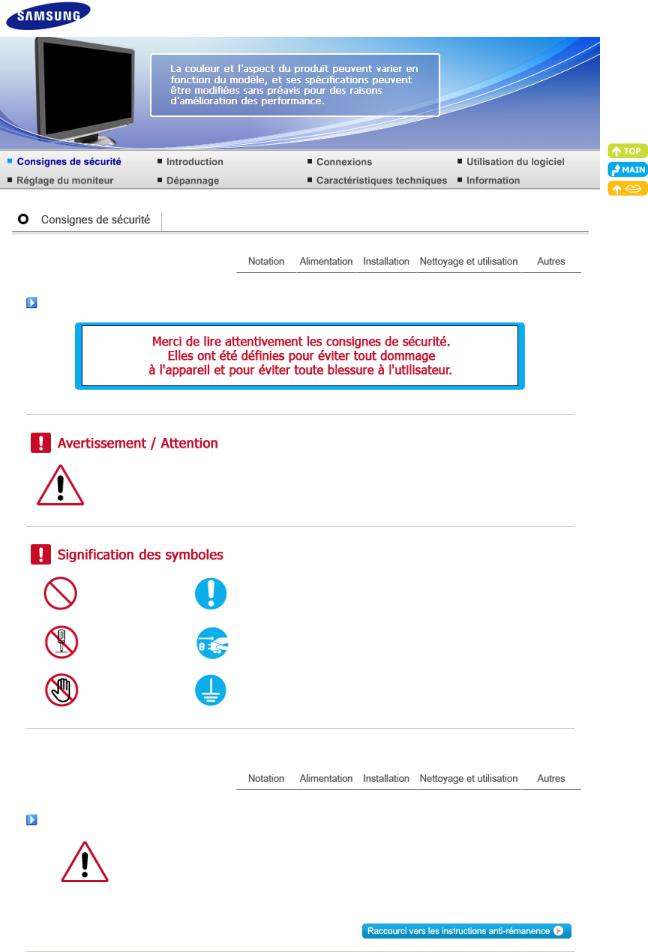 Samsung SYNCMASTER 216BW, SYNCMASTER 223BW User Manual