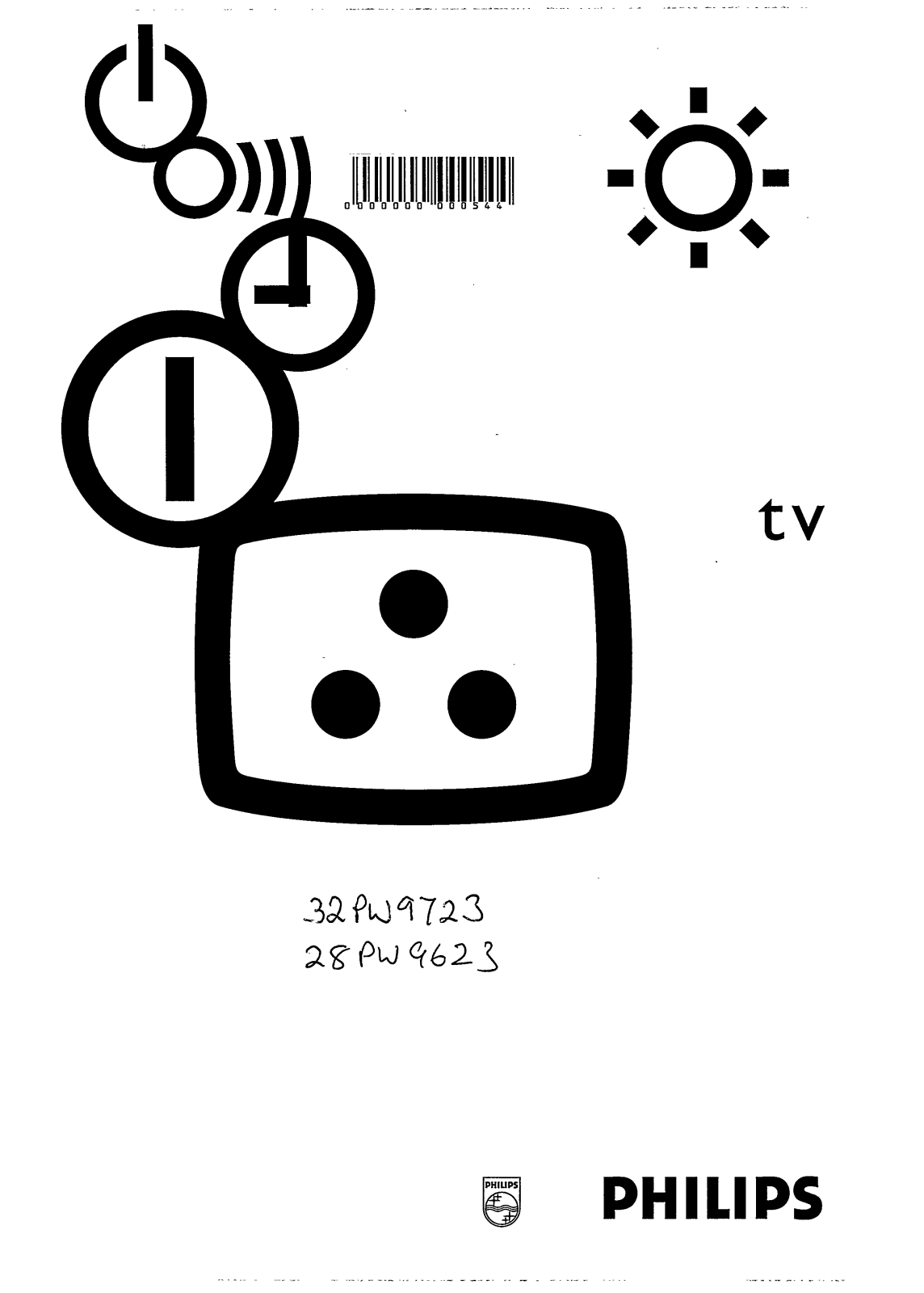 Philips 28PW9723, 28PW9623 User Manual