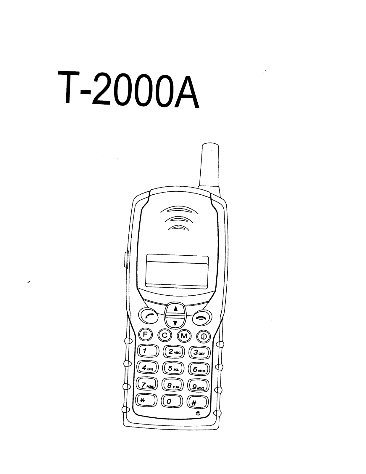 Tecom Co T2001A Users manual