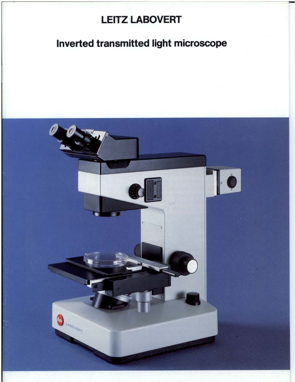 Leitz Labovert User manual