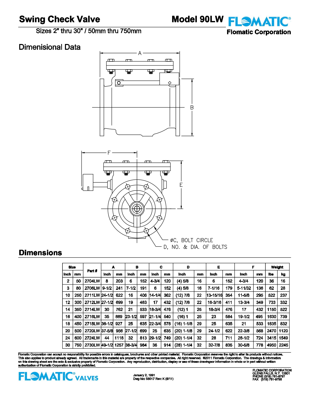 Flomatic 90LW Shematics