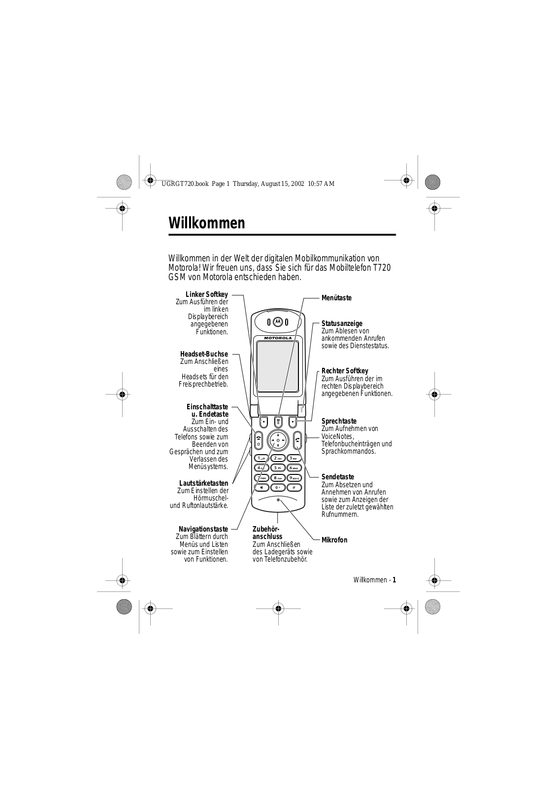 Motorola T720 User Manual