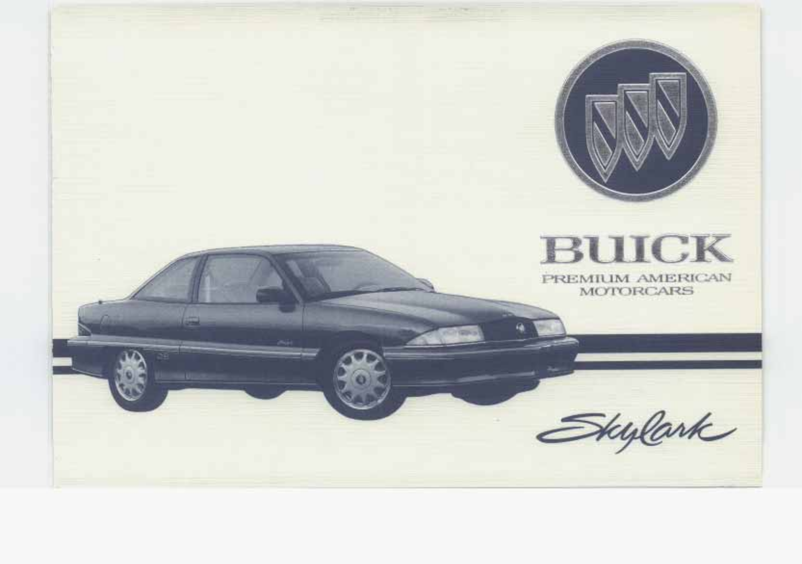 Buick SKYLARK 1994 User Manual