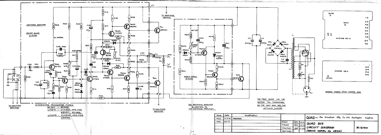 Quad 303 Schematic