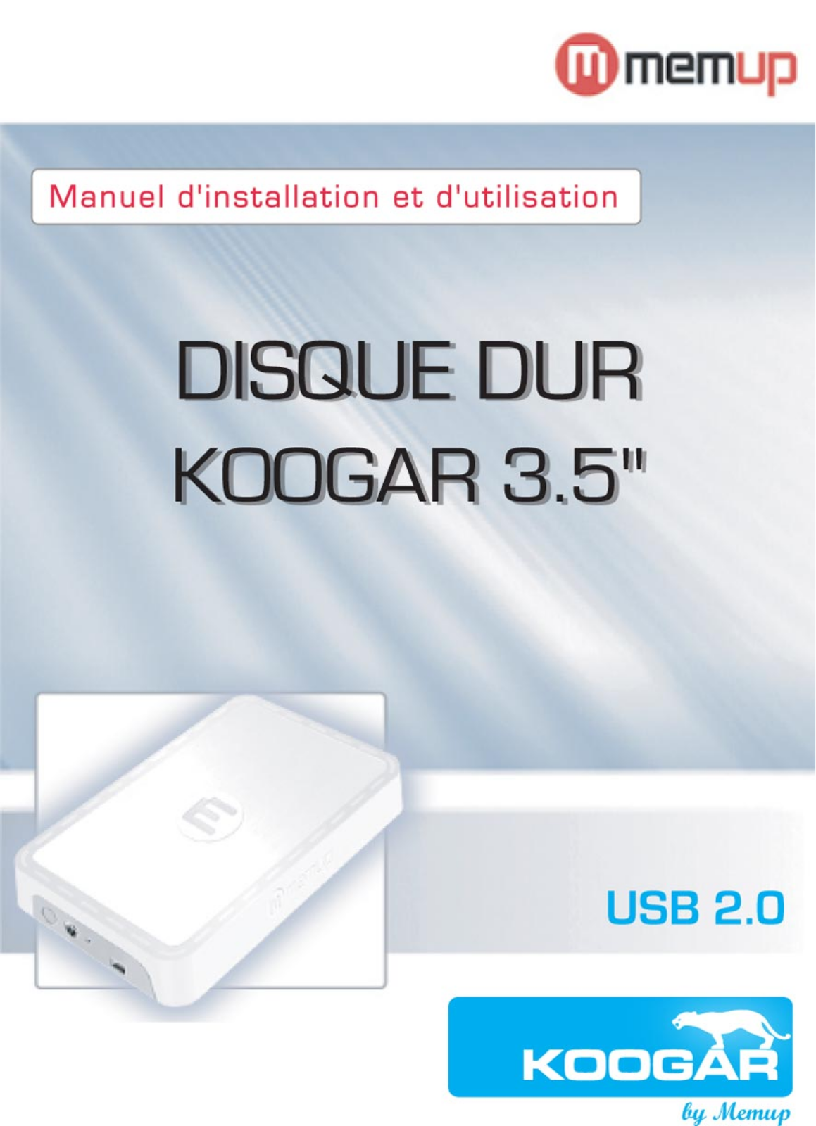 MEMUP KOOGAR 3.5'' User Manual