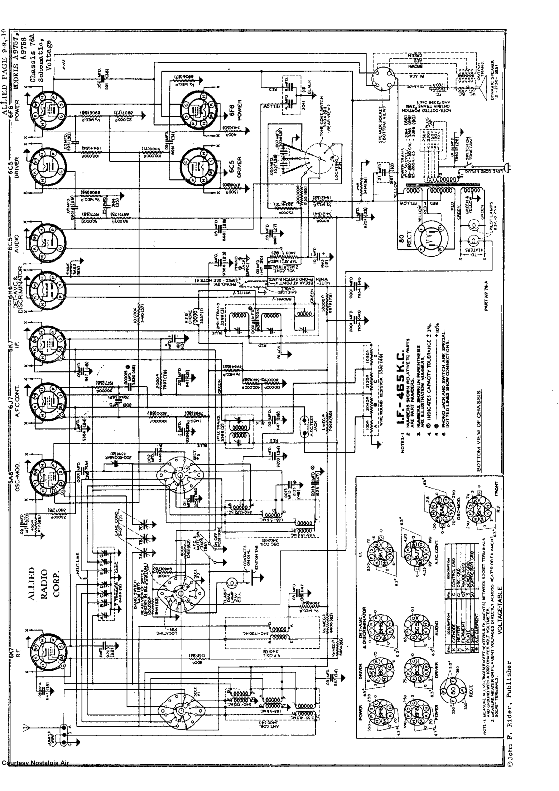 Allied Radio A9757 Schematic - ManualMachine.com