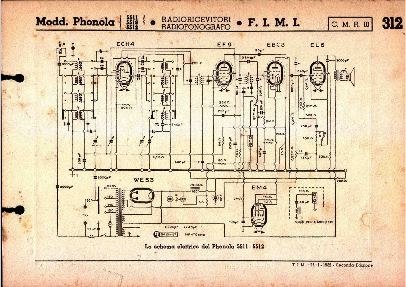 Phonola 55115512 schematic - ManualMachine.com