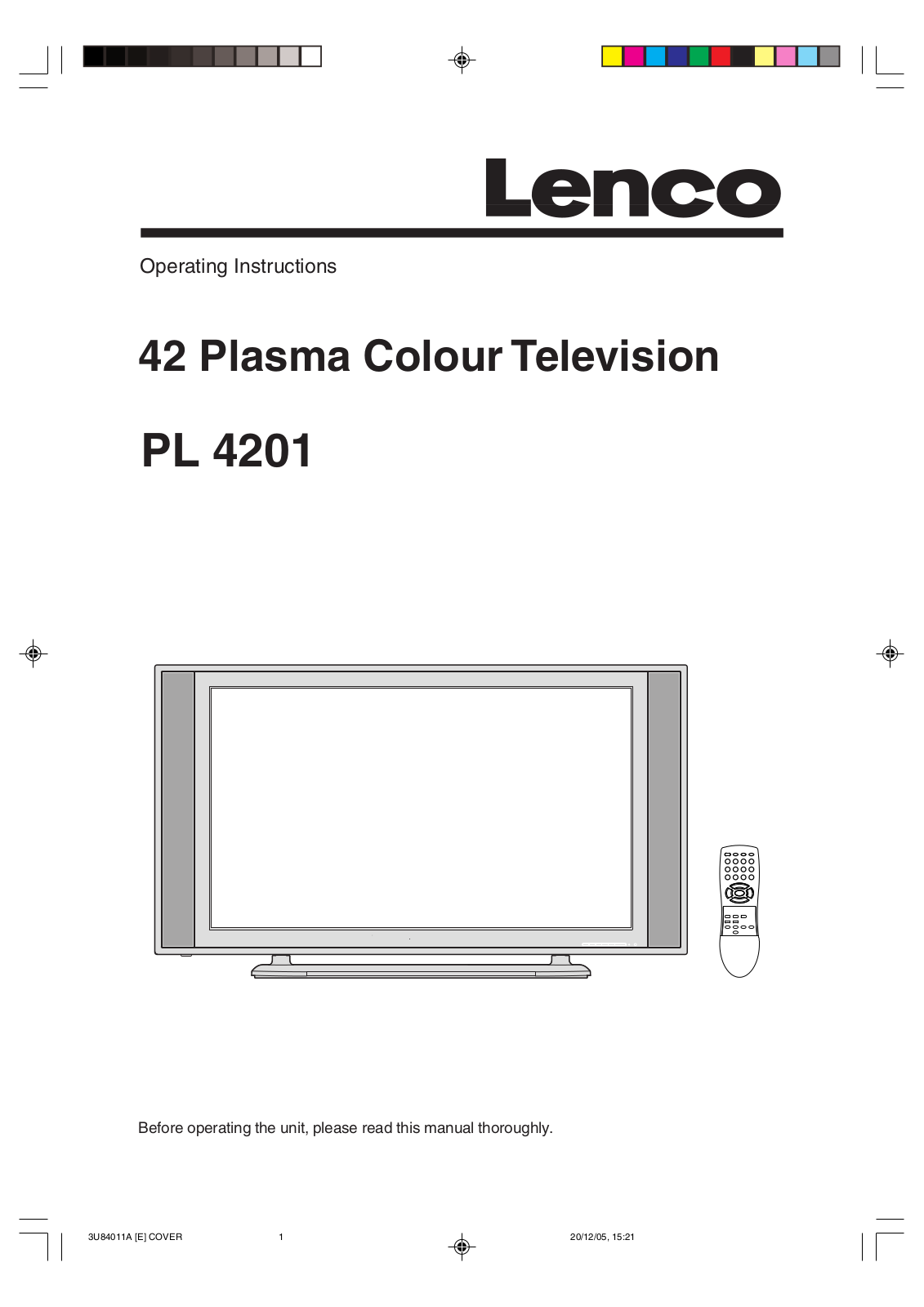 Lenco Marine PL 4201 User Manual