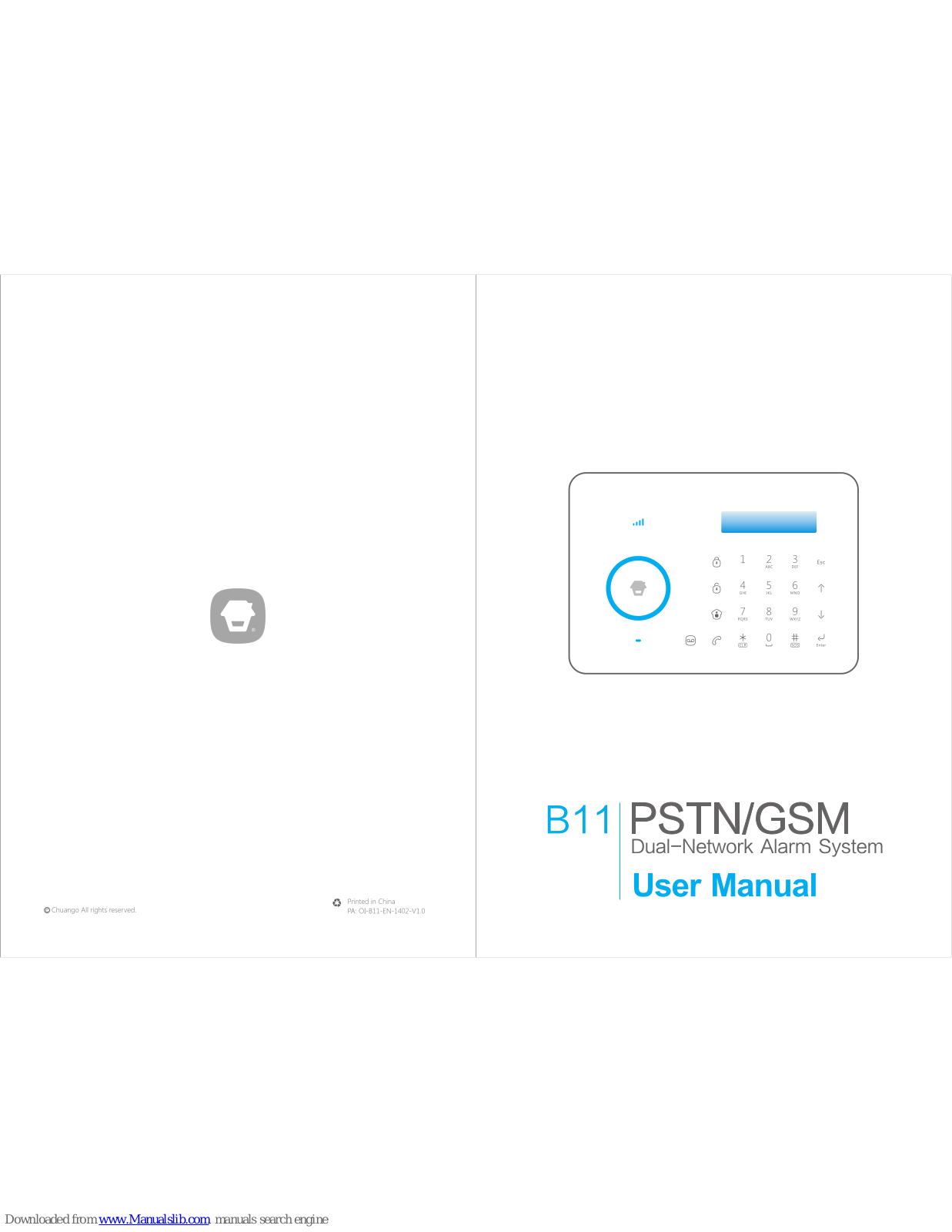 Chuango CG-B11 User Manual - ManualMachine.com