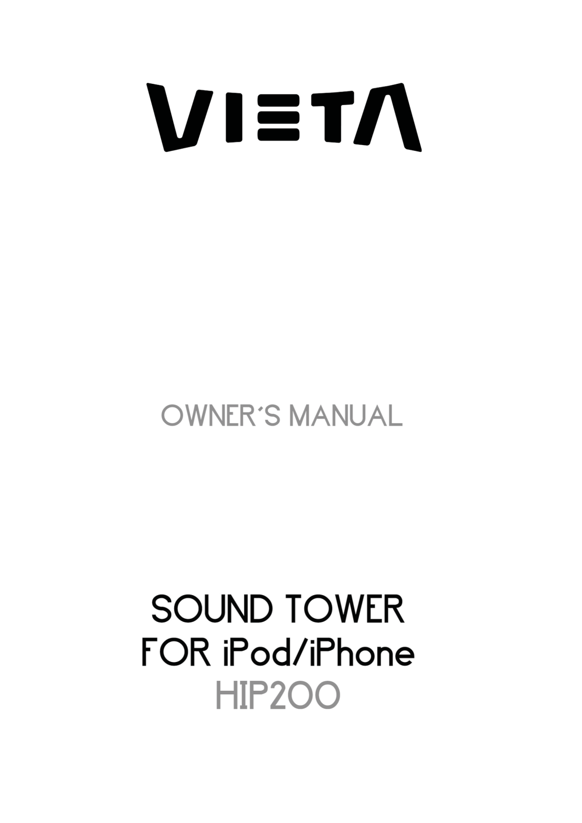 Vieta HIP200 User Manual