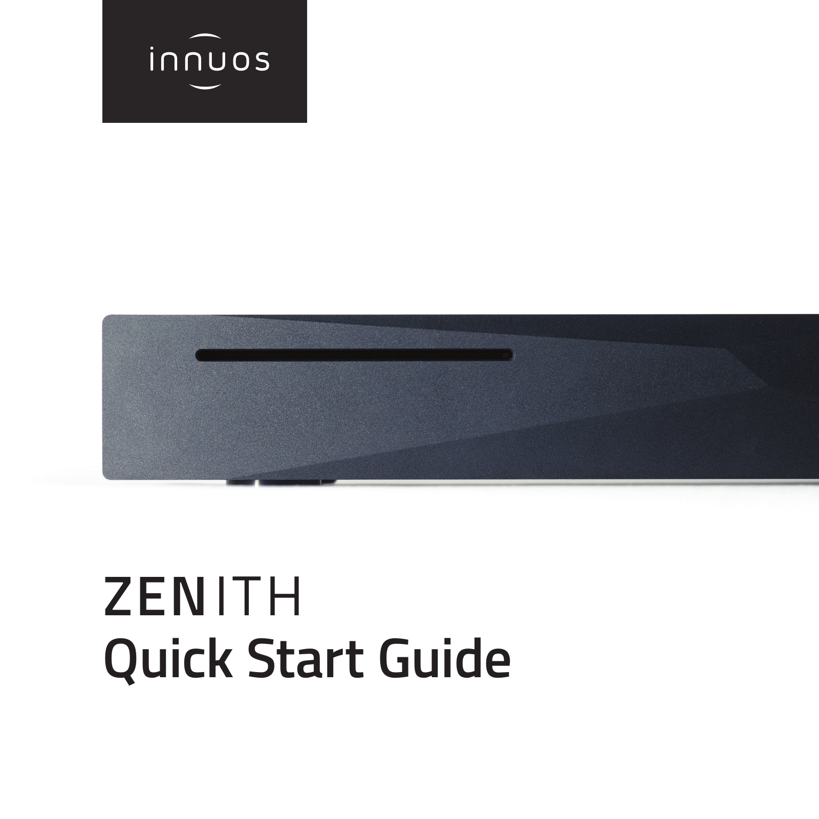 Zenith Mk.II Quick Start Manual