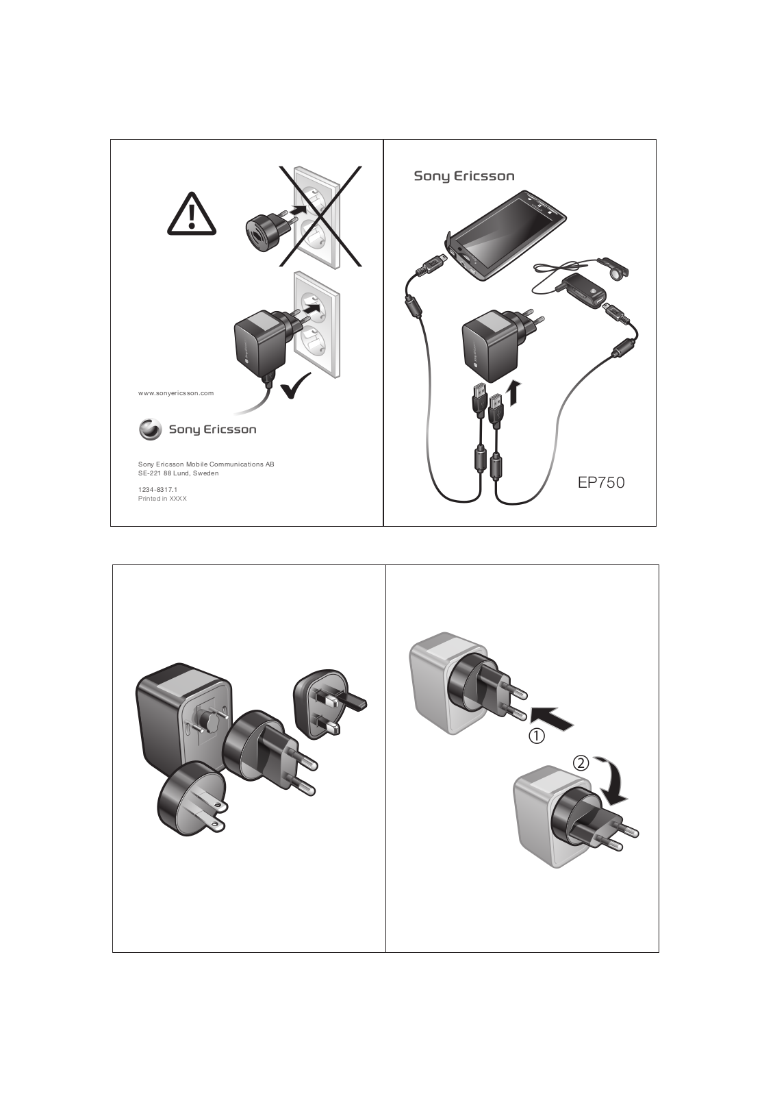 SONY-ERICSSON EP750 User Manual