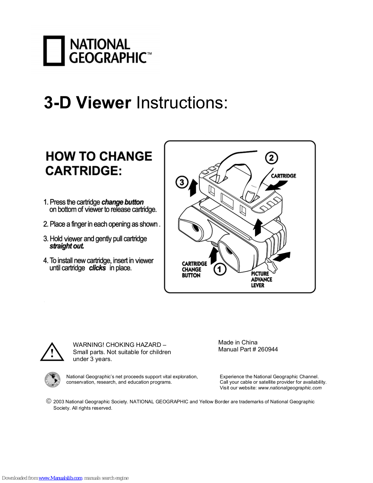 Citiwell NG3TV2C, NG3V2C, NG3V8C Supplementary Manual