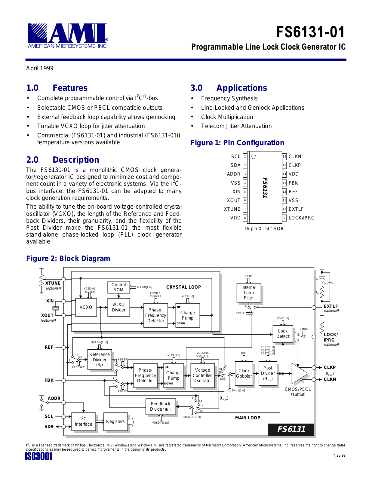 Datasheet FS6131-01 Datasheet (AMIS) - ManualMachine.com