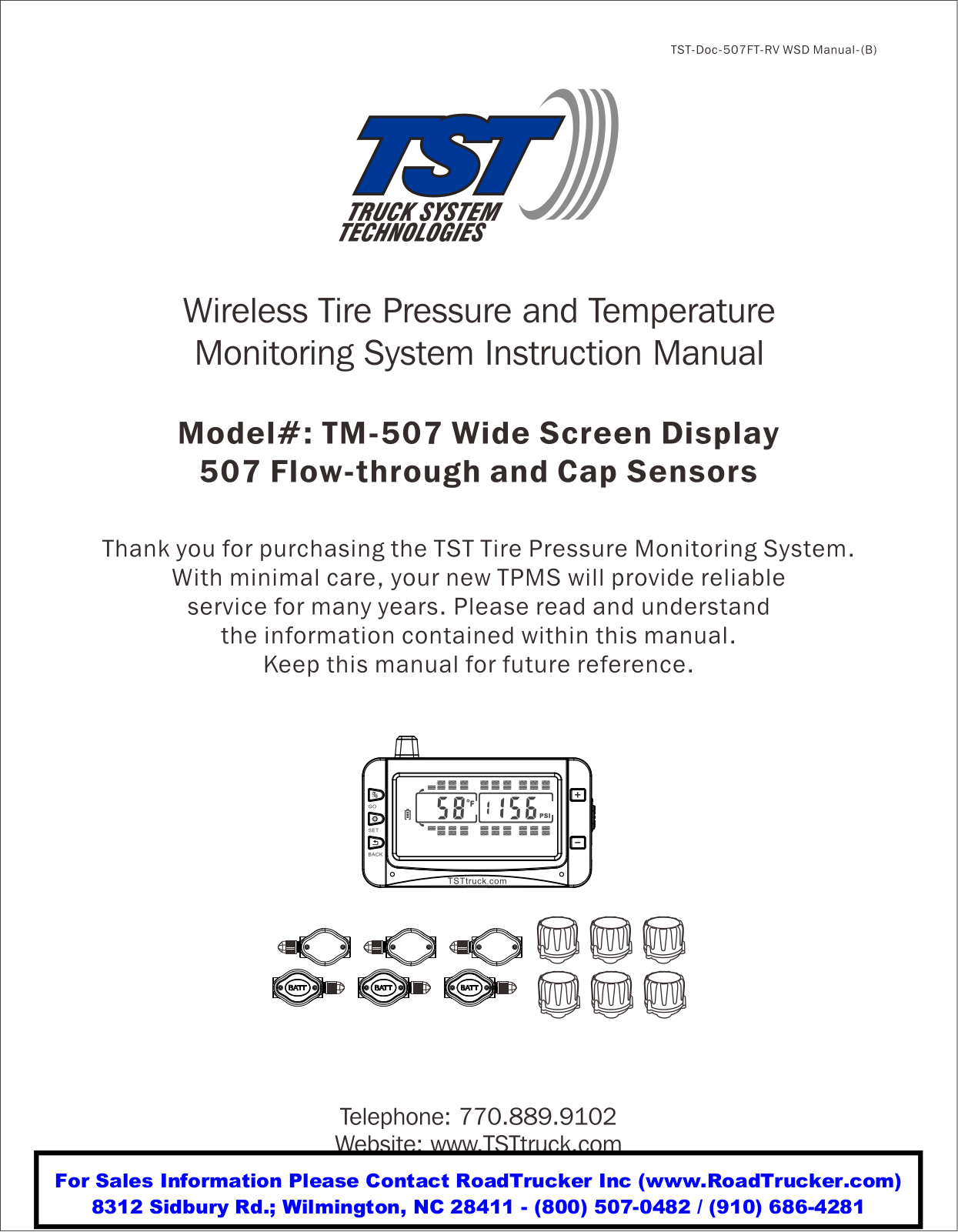 truck system technologies TM-507 Users guide - ManualMachine.com
