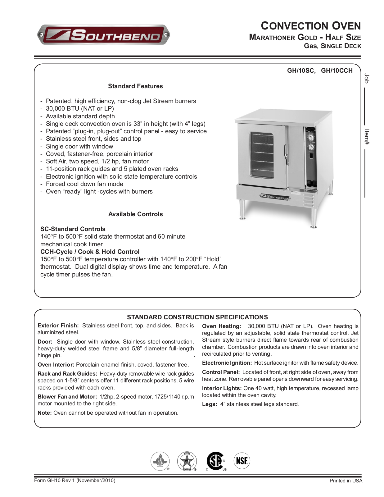 Southbend GH/10SC General Manual