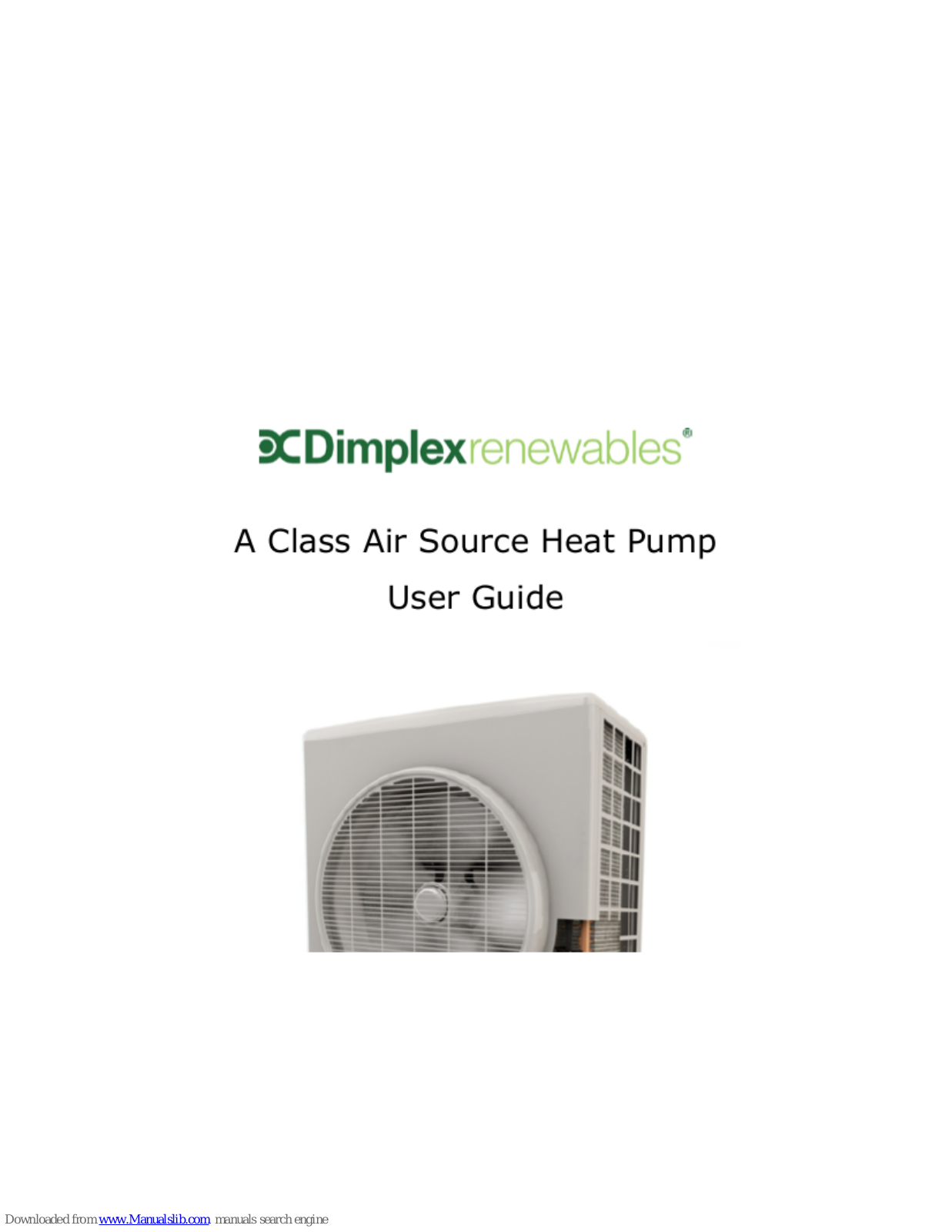 Dimplex A-Class User Manual