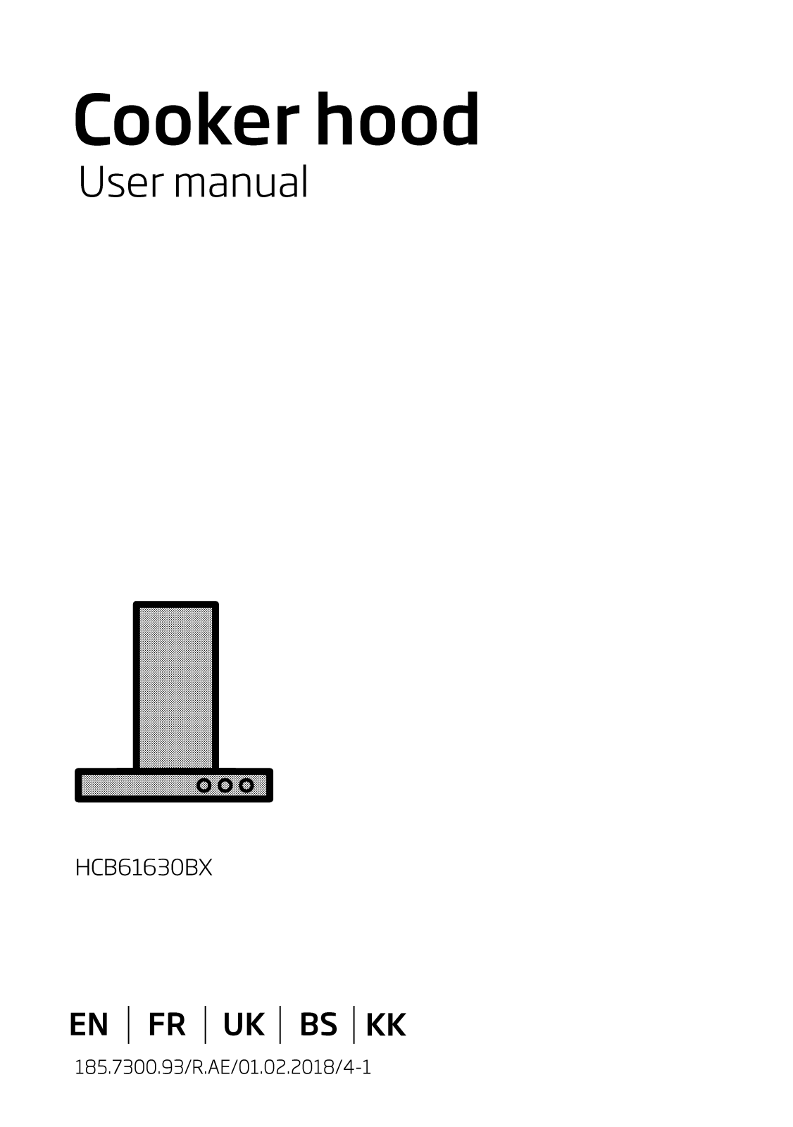 Beko HCB61630BX User manual