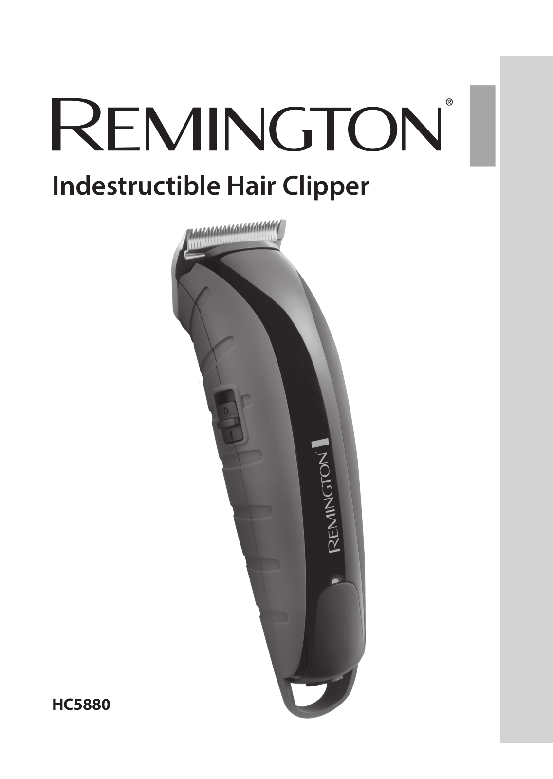 Remington HC5880 User Manual