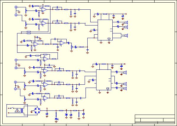 Microlab X2-5.1 Schematic
