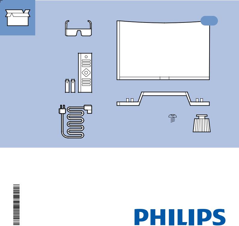 Philips 55PUS8909C/12 QUICK STARTING GUIDE