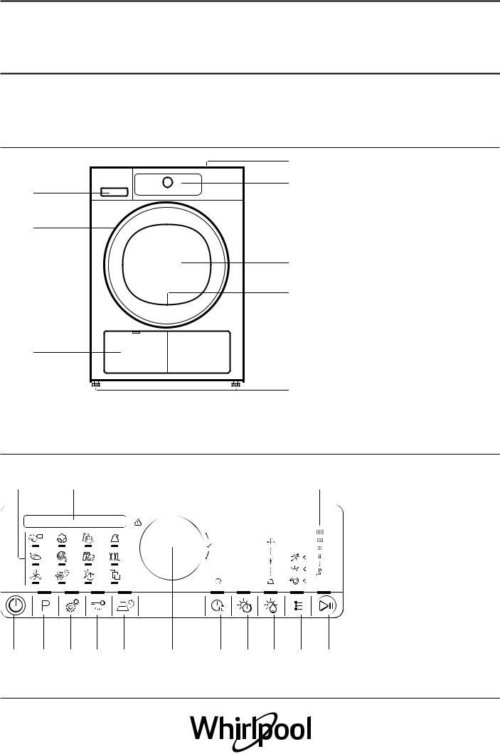 WHIRLPOOL HSCX 80427 Use & Care