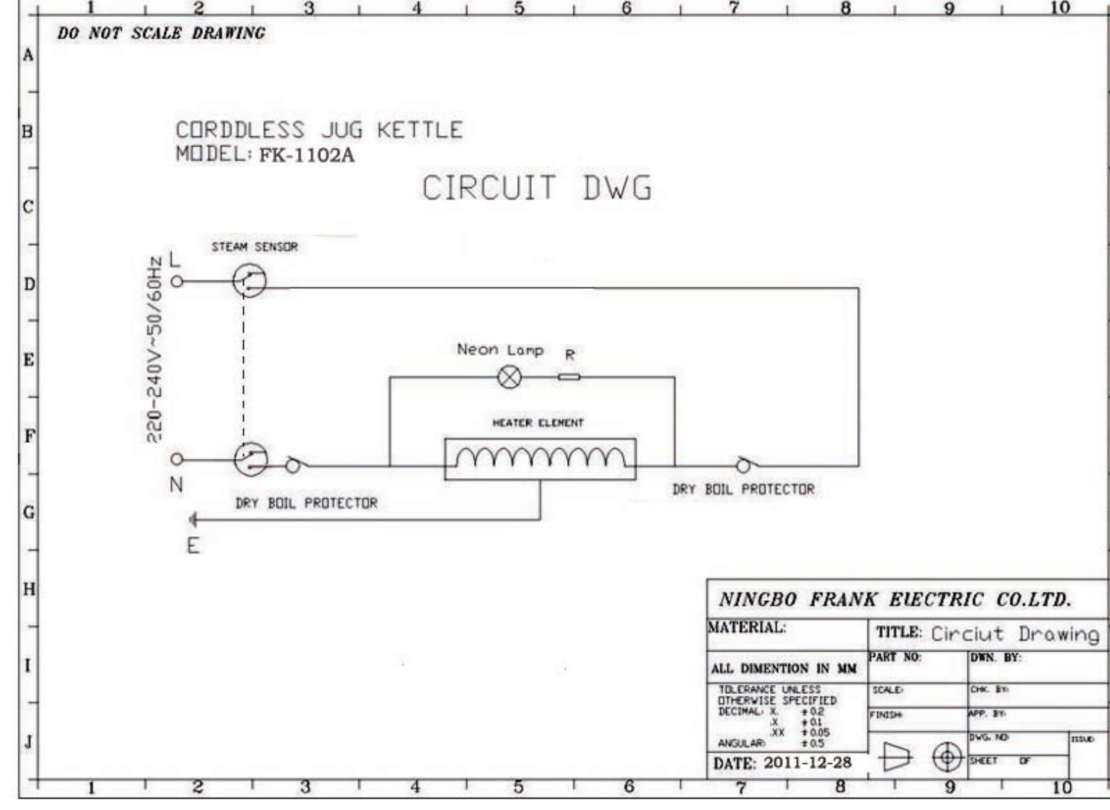 Maxwell MW-1028 Circuit diagrams