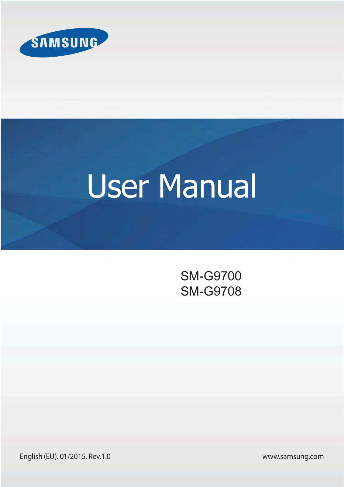 Samsung SMG9700 Users Manual