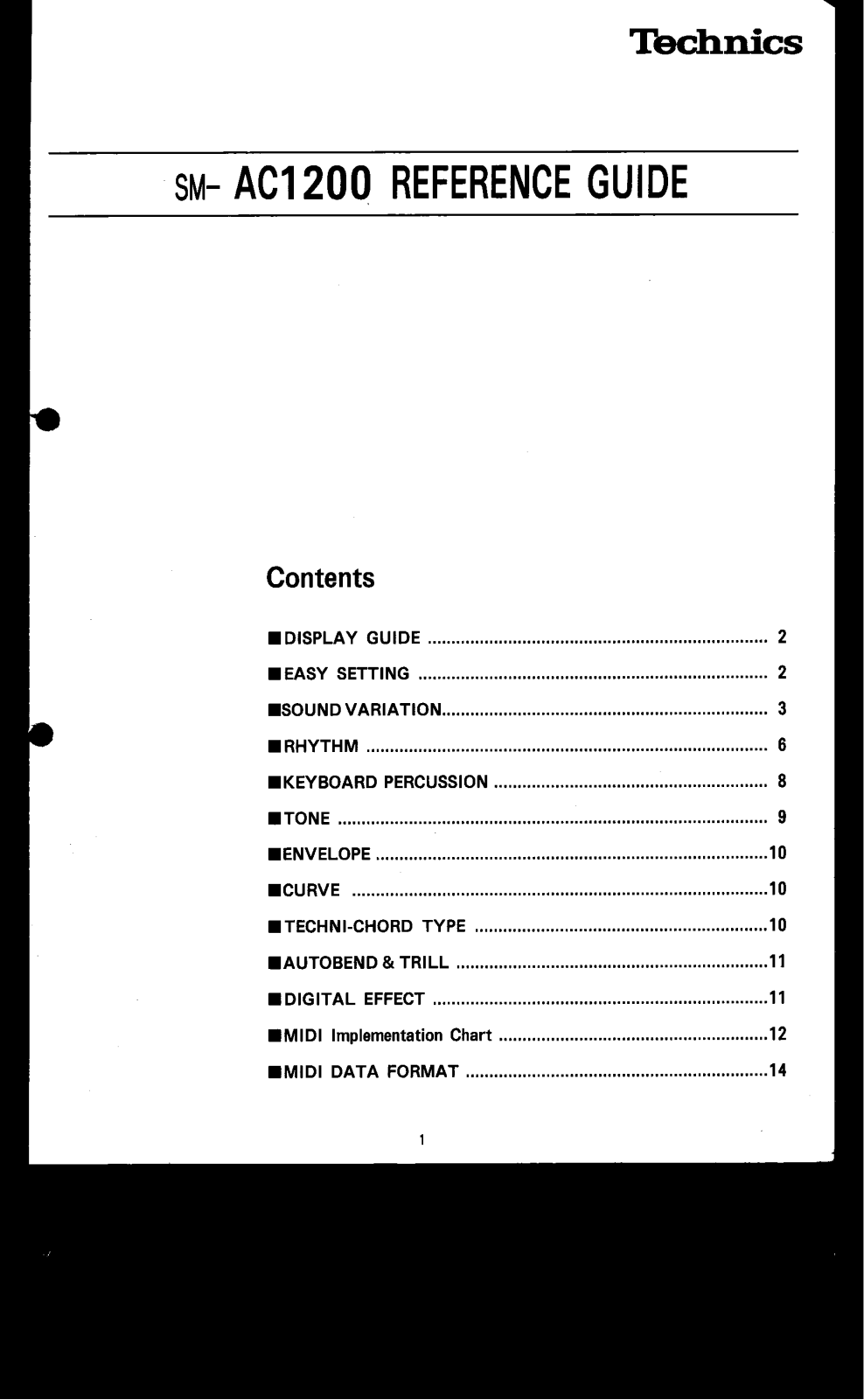 Panasonic SA-GX130D, SA-GX230D User Manual