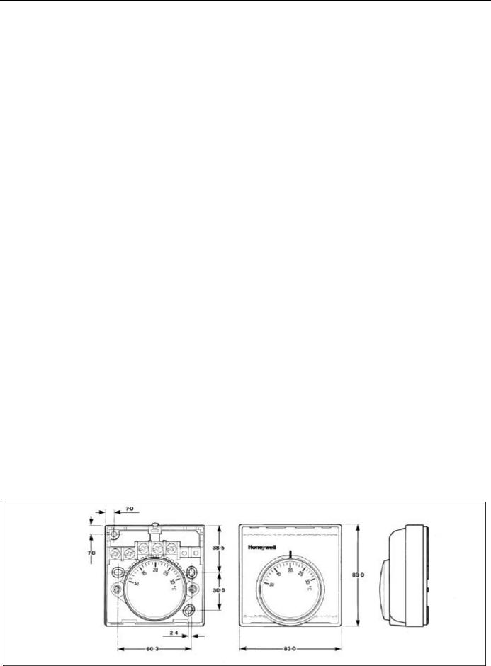 Honeywell T6360 User Manual