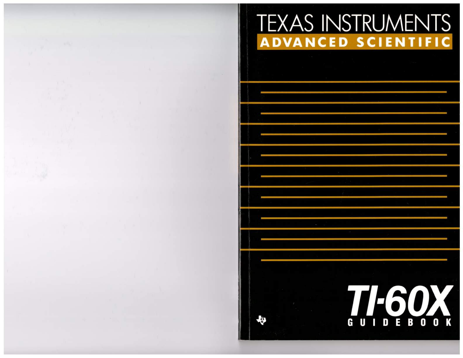 Texas Instruments TI-60X User Manual