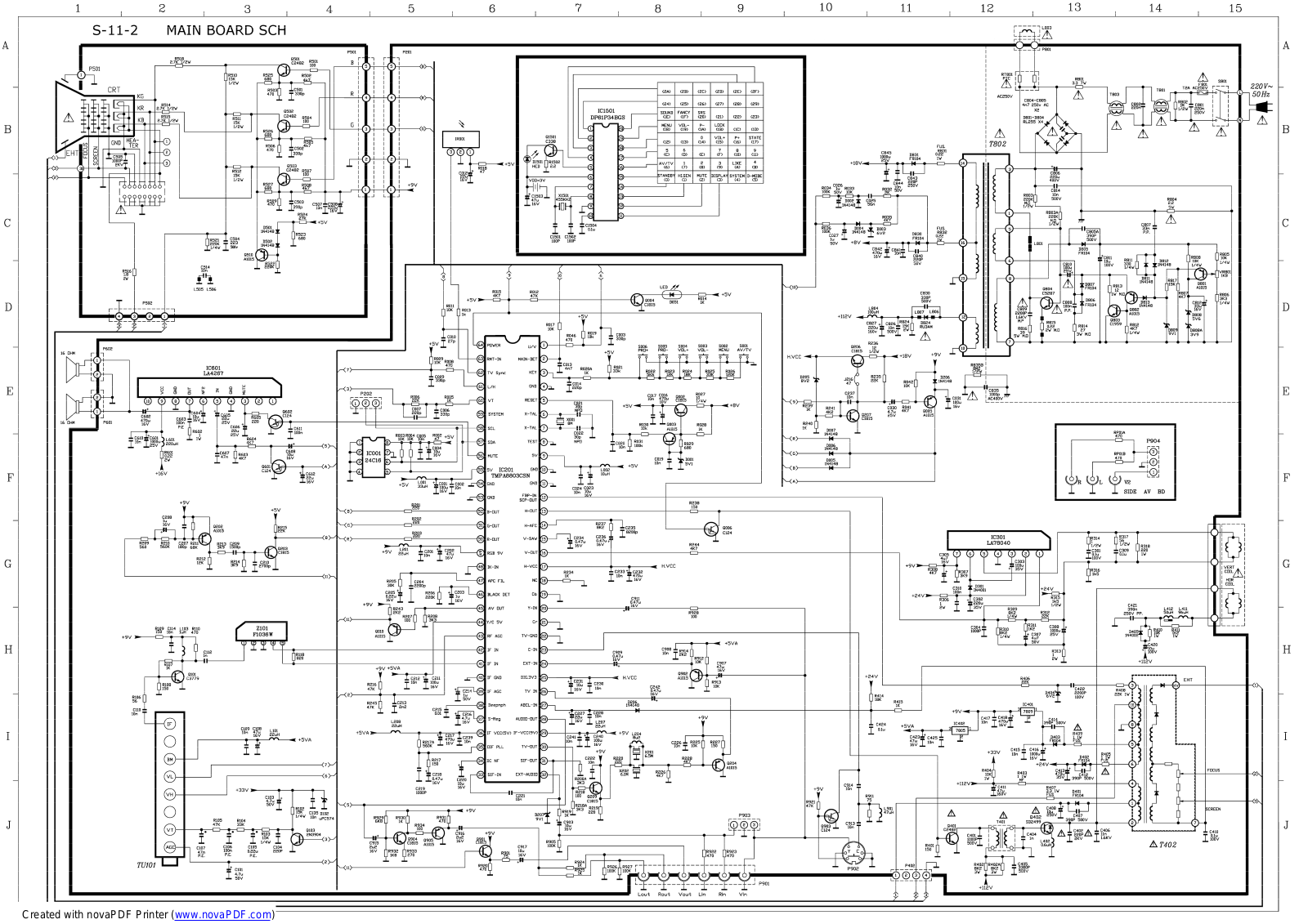 BEKO S11-2 Schematic