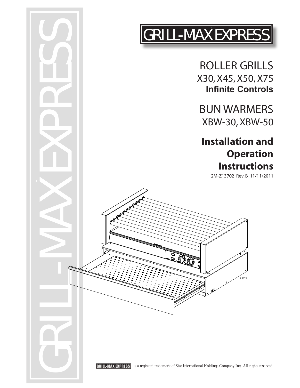 Holman XBW30 Installation  Manual