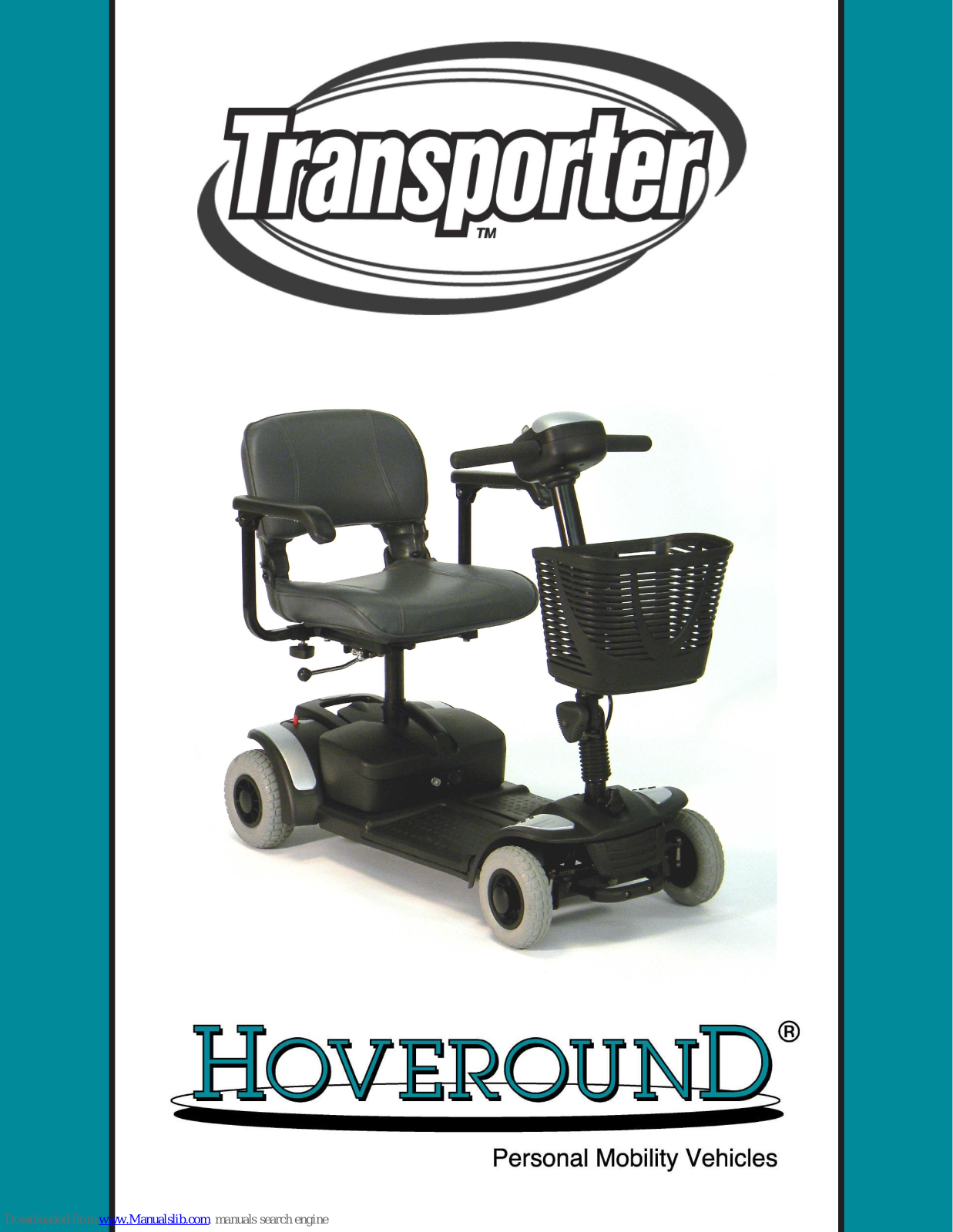Hoveround Transporter Owner's Manual - ManualMachine.com