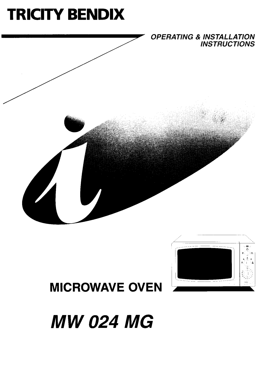 tricity bendix MW024MG User Manual